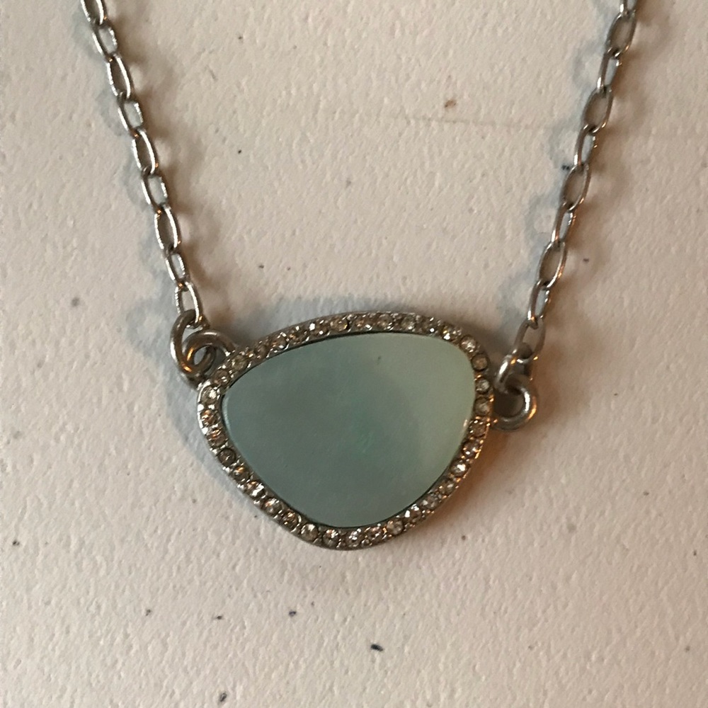Lia Sophia blue stone necklace